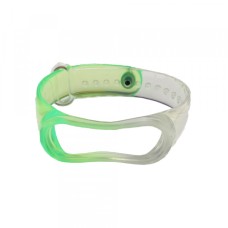 Ремінці Xiaomi Mi Band 5 NEON CLEARE Green