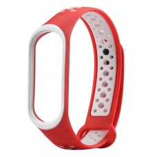 Ремінець Xiaomi Mi Band 3/4 SPORT Red-white