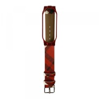 Ремінець Xiaomi Mi Band 5 Leather BURBERRY 5