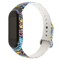 Ремінець для Xiaomi Mi Band 5 силіконовий фарби