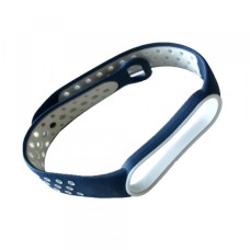 Ремінець Xiaomi Mi Band 5 NIKE Sport Blue-white