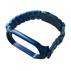 Ремінець Xiaomi Mi Band 5 STEEL (Блоковий) Blue