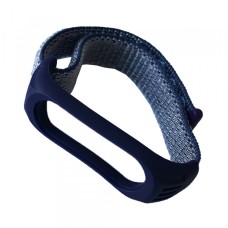 Ремінці Xiaomi Mi Band 3/4/5 Nylon+Silicone Violet