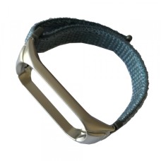 Ремінець Xiaomi Mi Band 3/4 Nylon NEW Sport Blue-grey