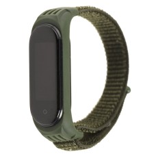 Ремінець для Xiaomi Mi Band 5 Nylon green/army