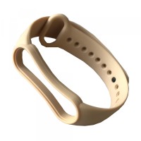 Ремінець Xiaomi Mi Band 6 Silicone Beige
