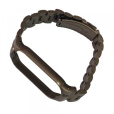 Ремінець Xiaomi Mi Band 5 STEEL (Блоковий) Bronze