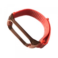 Ремінець Xiaomi Mi Band 3/4 Nylon NEW Sport Pink-orange