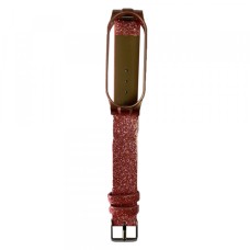 Ремінець Xiaomi Mi Band 5 Leather GLOW Pink