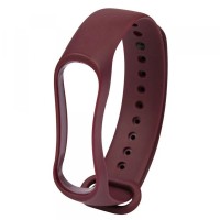 Ремінець Xiaomi Mi Band 6 Silicone Marsala