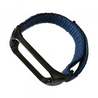 Ремінець Xiaomi Mi Band 3/4 Nylon NEW Sport Dark blue
