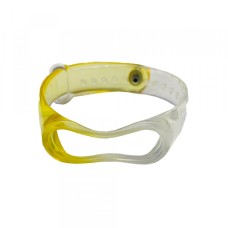 Ремінці Xiaomi Mi Band 5 NEON CLEARE Yellow