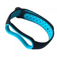 Ремінець Xiaomi Mi Band 5 NIKE Sport Black-blue