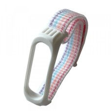 Ремінці Xiaomi Mi Band 3/4/5 Nylon+Silicone Rainbow 2