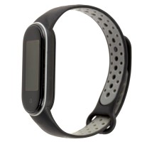 Ремінець для Xiaomi Mi Band 5 Sport Nike black/gray