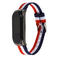 Ремінець для Xiaomi Mi Band 3 Tommy Hilfiger Nylon синьо-червоний