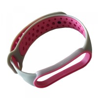 Ремінець Xiaomi Mi Band 5 NIKE Sport Grey-pink