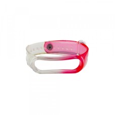 Ремінці Xiaomi Mi Band 3/4 NEON CLEARE Pink