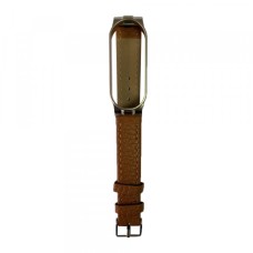 Ремінець Xiaomi Mi Band 5 Leather PIG Brown
