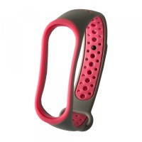 Ремінець Xiaomi Mi Band 3/4 SPORT Grey-pink