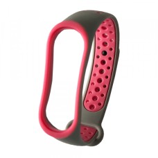 Ремінець Xiaomi Mi Band 3/4 SPORT Grey-pink