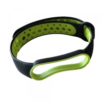 Ремінець Xiaomi Mi Band 5 NIKE Sport Black-lime