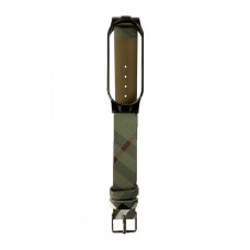 Ремінець Xiaomi Mi Band 5 Leather BURBERRY 1