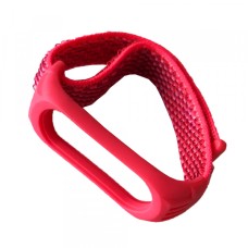 Ремінці Xiaomi Mi Band 3/4/5 Nylon+Silicone Raspberries