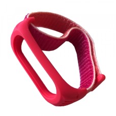 Ремінці Xiaomi Mi Band 3/4/5 Nylon+Silicone Raspberries 2