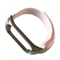 Ремінець Xiaomi Mi Band 3/4 Nylon NEW Sport Light pink