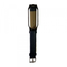 Ремінець Xiaomi Mi Band 5 Leather PIG Dark blue