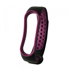 Ремінець Xiaomi Mi Band 5 NIKE Sport Black-purple