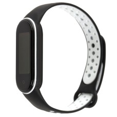 Ремінець для Xiaomi Mi Band 5 Sport Nike black/white