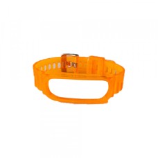 Ремінці Xiaomi Mi Band 5 Silicone Lock Orange