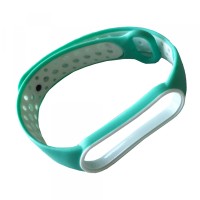Ремінець Xiaomi Mi Band 5 NIKE Sport Mint-white
