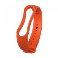 Ремінець Xiaomi Mi Band 5 Overlap Orange