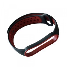 Ремінець Xiaomi Mi Band 5 NIKE Sport Black-red
