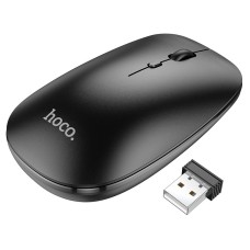 Комп'ютерна Миша HOCO GM15 Art dual-mode business wireless mouse 2,4G/BT3.0-5.0 Чорна