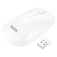 Комп'ютерна Миша HOCO GM15 Art dual-mode business wireless mouse 2,4G/BT3.0-5.0 White