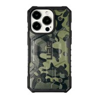 Чохол Удароміцний Накладка UAG PATHFINDER MagSafe iPhone 14 Plus camouflage green