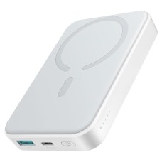 Повербанк портативний акумулятор Power bank Joyroom JR-W020 MagSafe магнітний 10000 mAh White