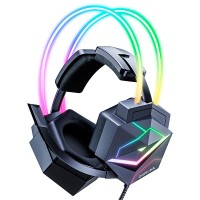 Дротові навушники Onikuma X20 7.1 Gaming with RGB Black