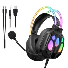 Дротові навушники Onikuma X89 wired gaming headphones RGB Black