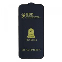Захисне скло ESD 4S (anti-static) iPhone 13 Pro Max black тех упаковка