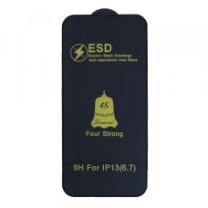 Захисне скло ESD 4S (anti-static) iPhone 13 Pro Max black тех упаковка
