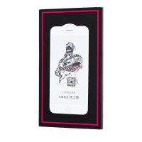 Захисне скло для iPhone 6 King Fire біле (OEM)