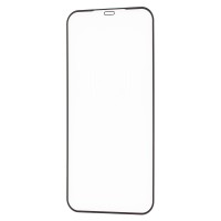 Захисне скло для iPhone 12 Pro Max Full Glue Люкс чорне