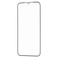 Захисне скло для iPhone 12 Pro Max Full Glue Люкс чорне