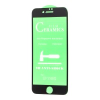 Захисне скло для iPhone 7/8 ceramics anti-shock чорне