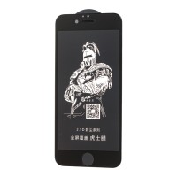 Захисне скло для iPhone 6 King Fire чорне (OEM)